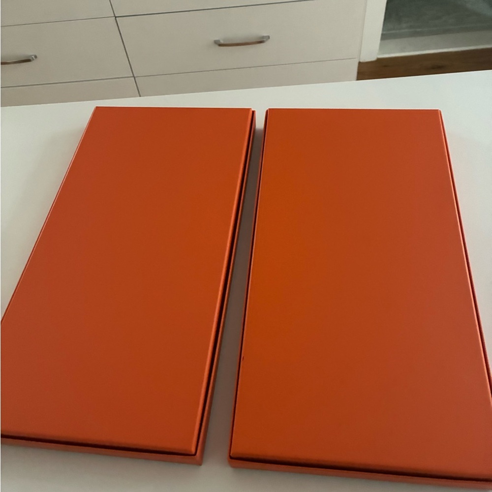 Hermes -2 Rectangular Scarf Boxes - image 6